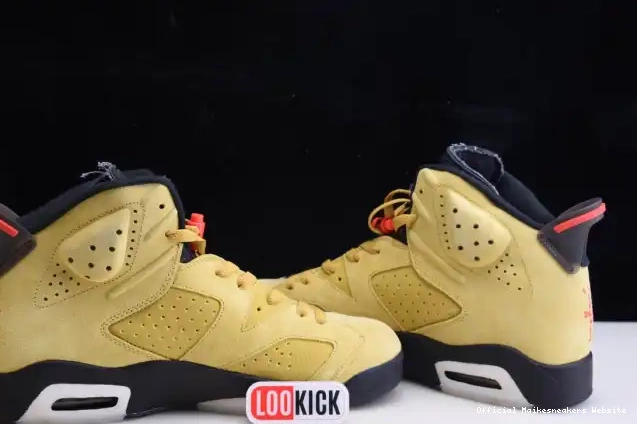 Official Maikesneakers 6 TRAVIS SCOTT YELLOW X AIR CN1084-300 JORDAN 0416
